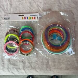 New 3D Pen PLA Filament Refill Pack Lot of 2 Mynted & Mika3D Multicolor
